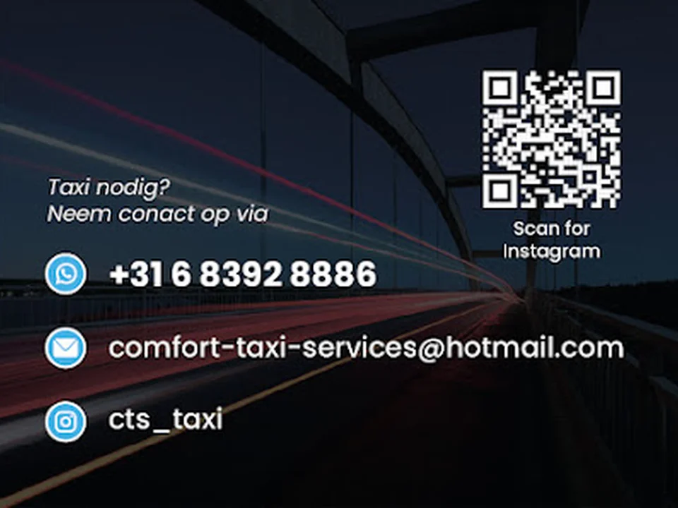 Comfort Taxi Services, Rotterdam