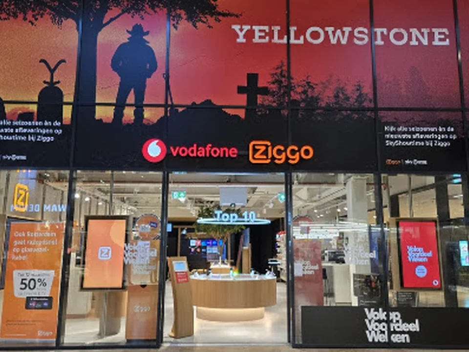 Vodafone en Ziggo Rotterdam Zuidplein Hoog