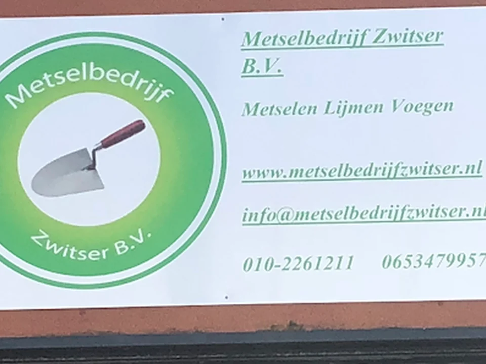 Metselbedrijf Zwitser B.V., Rotterdam